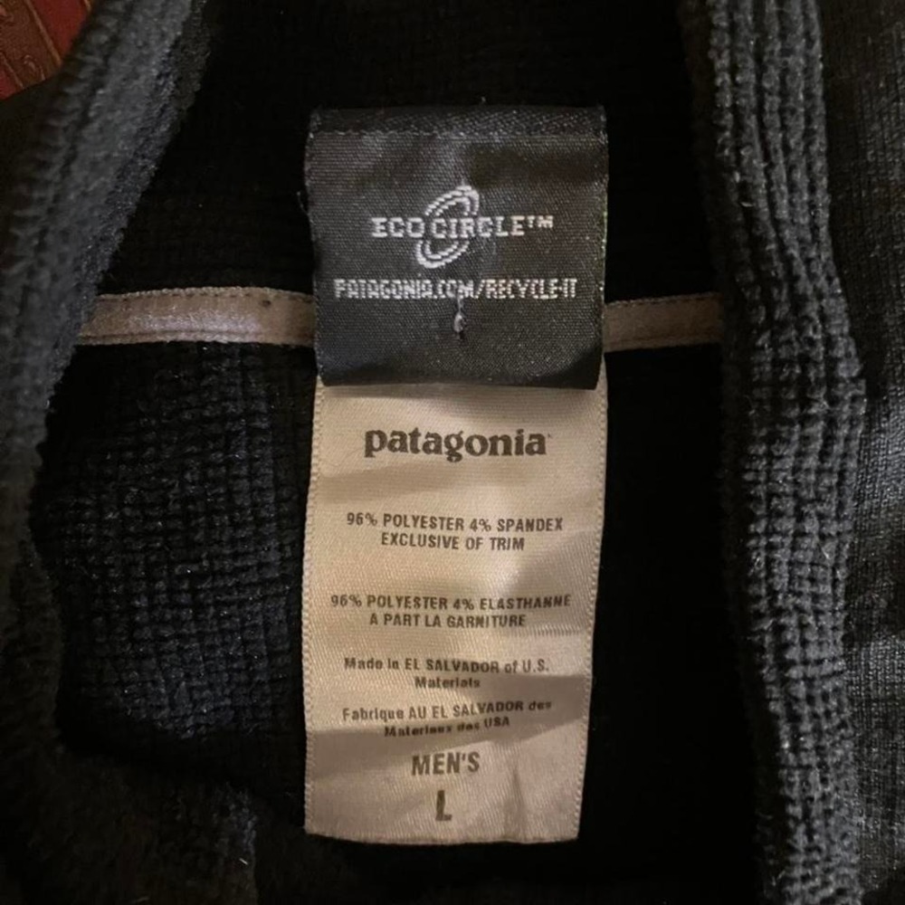 Black Patagonia long sleeve shirt #outdoor - Picture 2 of 2